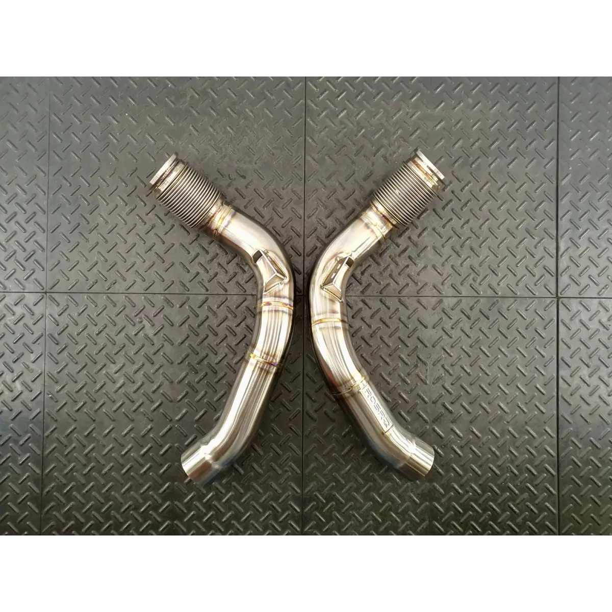 F90 M5 Secondary Downpipes