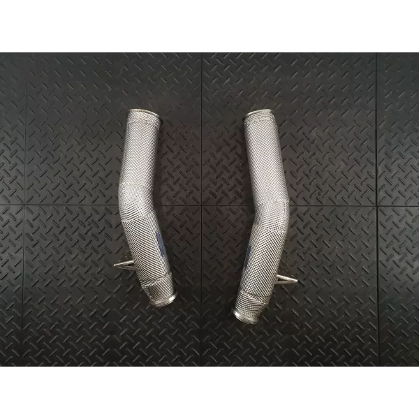 GLC43 Catless Heat Shielded Downpipes