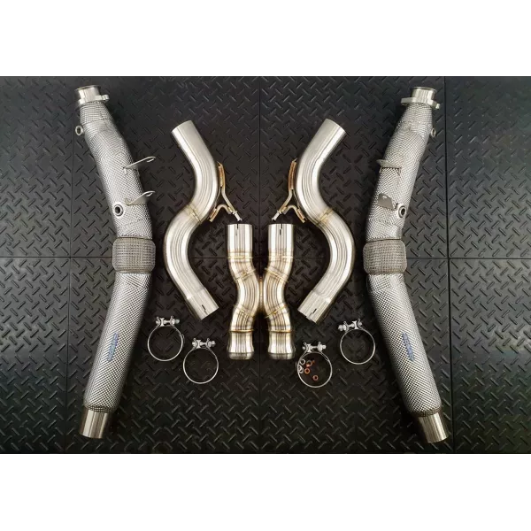 S63 W222 Downpipes