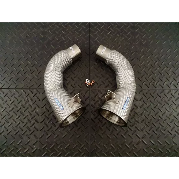 992 Carrera Heat Shielded Downpipes
