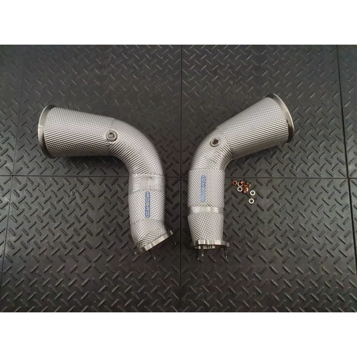 B9 RS5 Heat Shielded DOWNPIPES