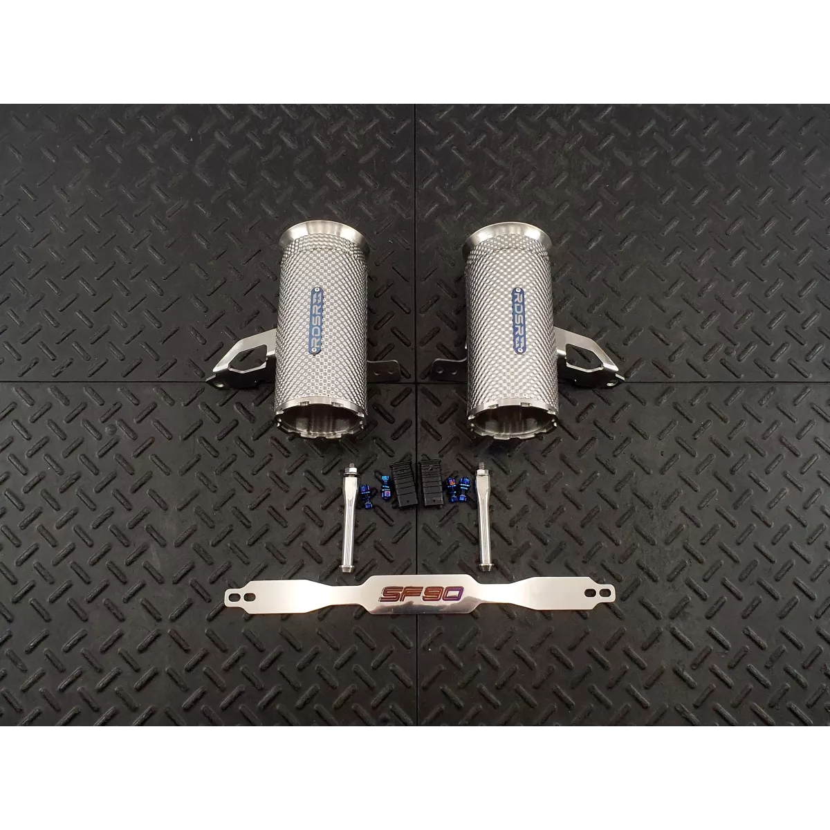 Redstar Ferrari SF90 Straight Race Exhaust Redstar Ferrari SF90 Straight Race Exhaust