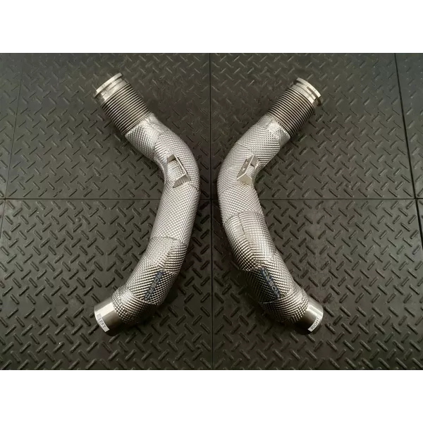 M8 Secondary Heat Shielded Downpipes