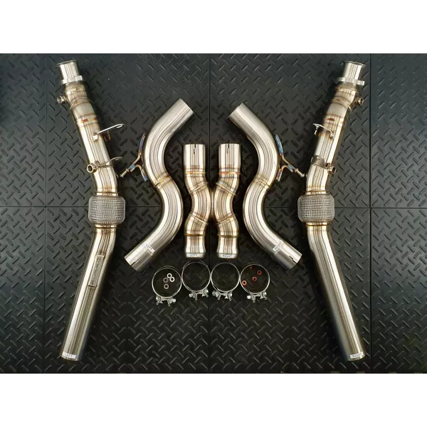 S63 W222 Catless Downpipes