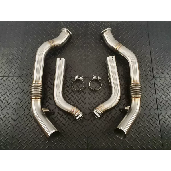 Panamera 976 Turbo Secondary Downpipes