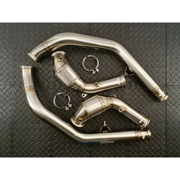 G550 W463A Catted Downpipes