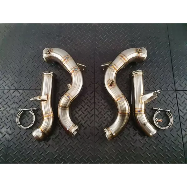 GLE63 W167 Catless Downpipes
