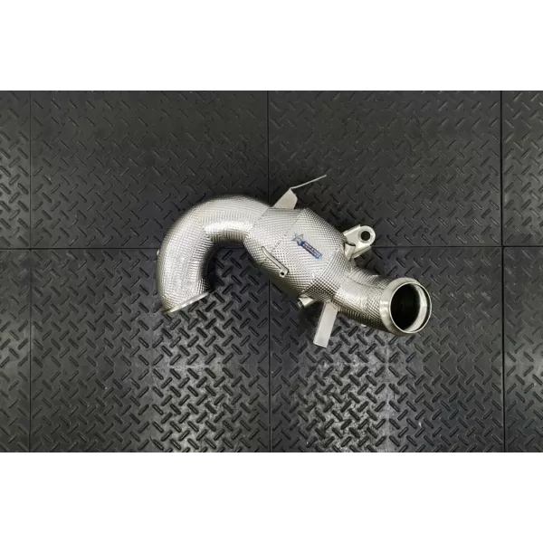 Emira i4 Catted Heat Shielded Downpipe