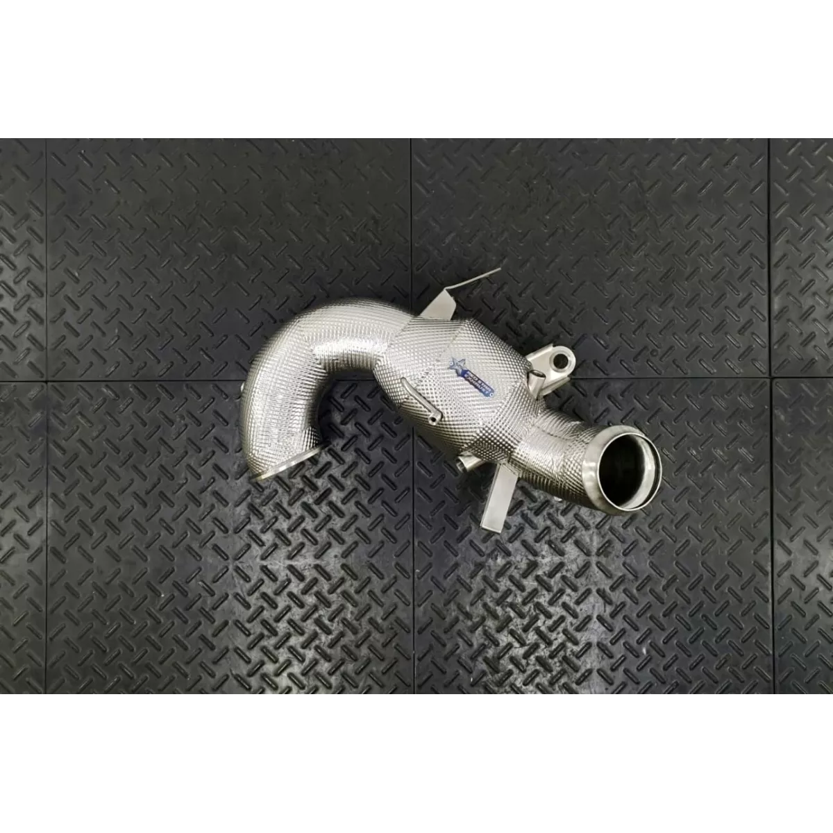 Emira i4 Catted Heat Shielded Downpipe