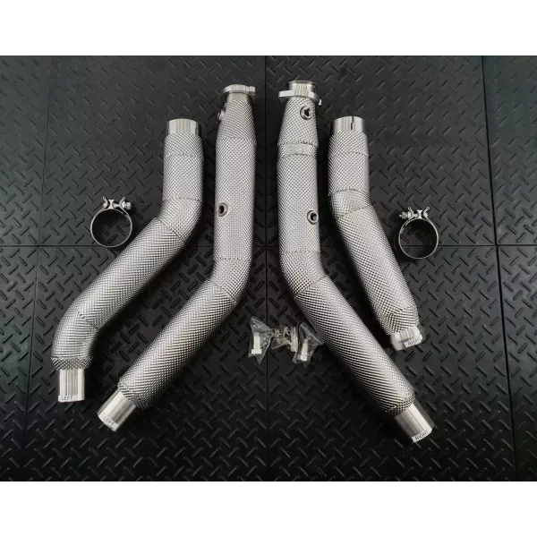 GL450 V8 Heat Shielded Downpipes