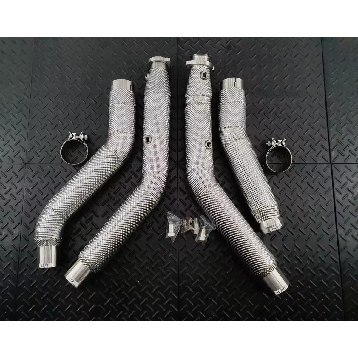 GL450 V8 Heat Shielded Downpipes