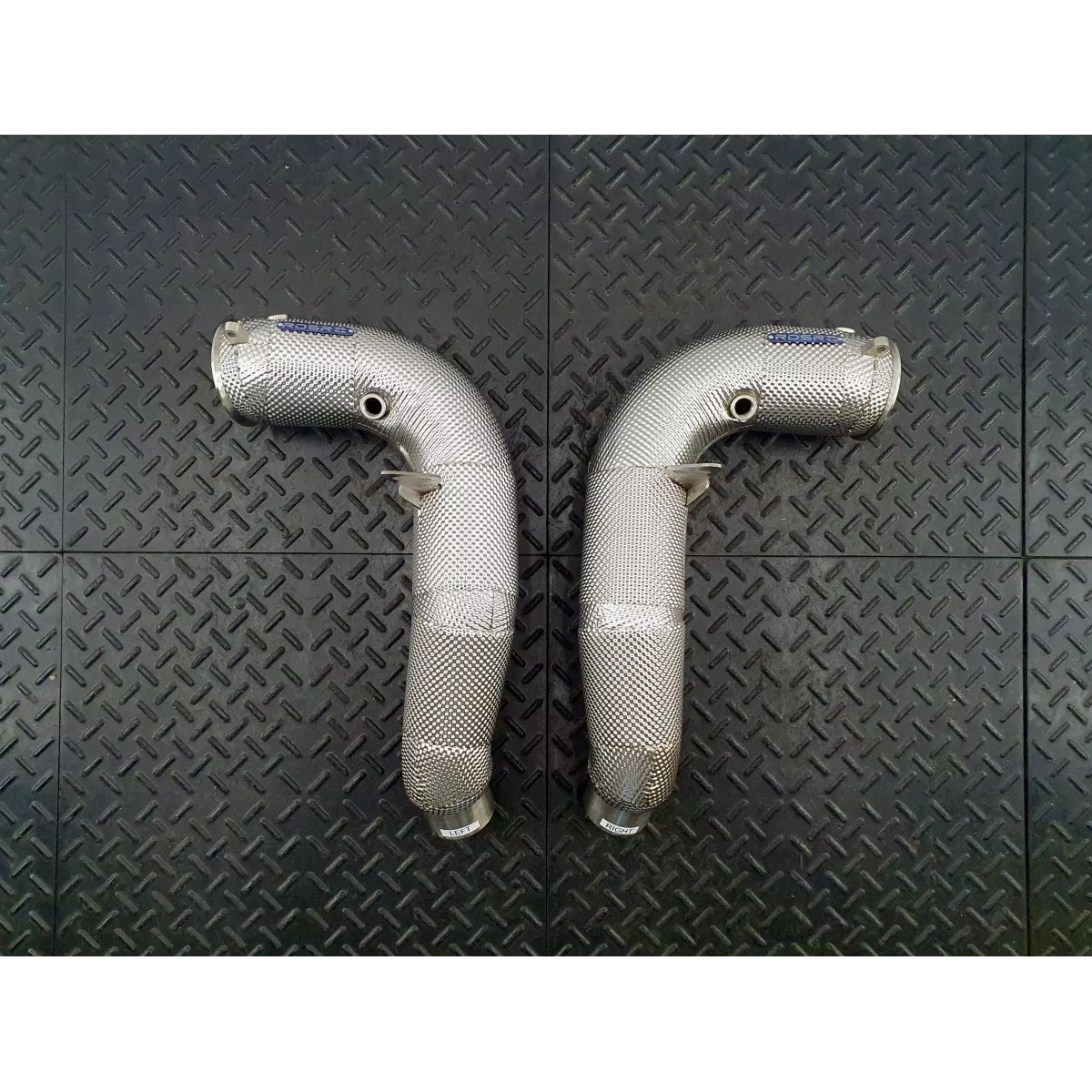 M5 F10 Heat Shielded Downpipes