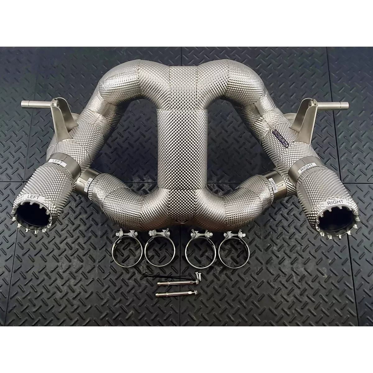 SVJ Inconel Heat Shielded High Freq Exhaust