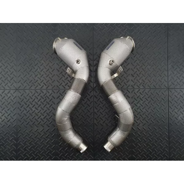 X5M F85 / X6M F86 Catted Heat Shielded DOWNPIPES