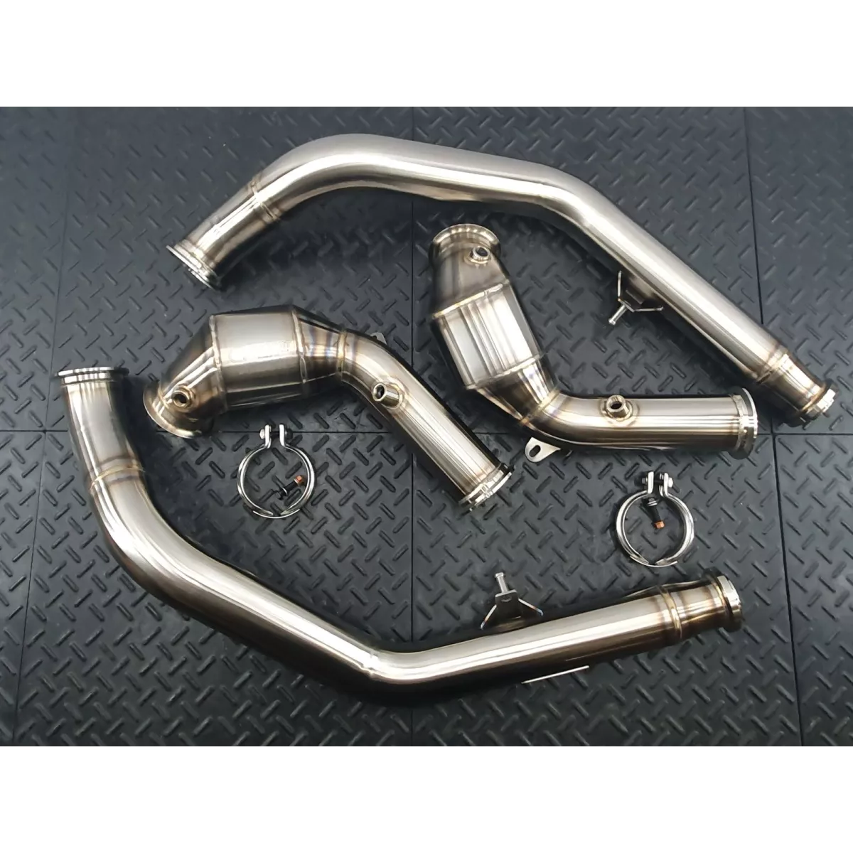 Mercedes G63 High Flow Catted Downpipes