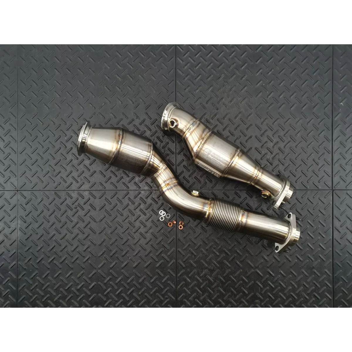 M2 Gesi Catted Downpipes