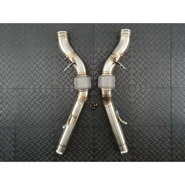 Stelvio Catless Downpipes