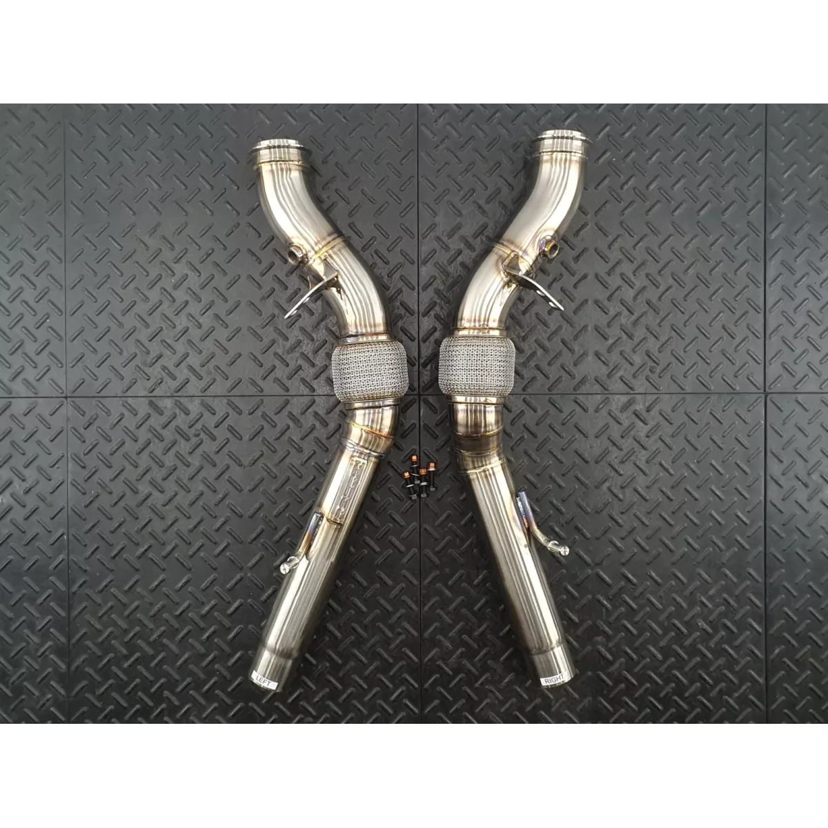 Stelvio Catless Downpipes