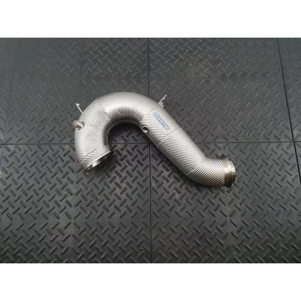 E53 Hybrid Heat Shielded Downpipe E53 Hybrid Heat Shielded Downpipe