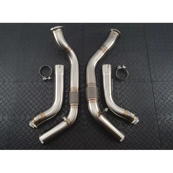 976 Panamera Secondary Downpipes