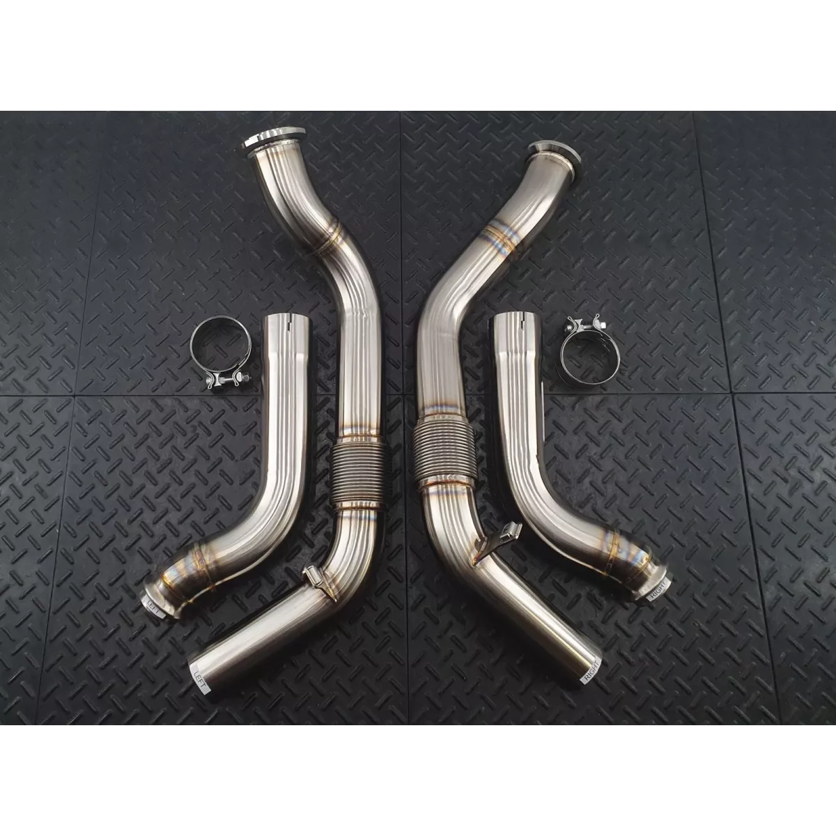976 Panamera Secondary Downpipes
