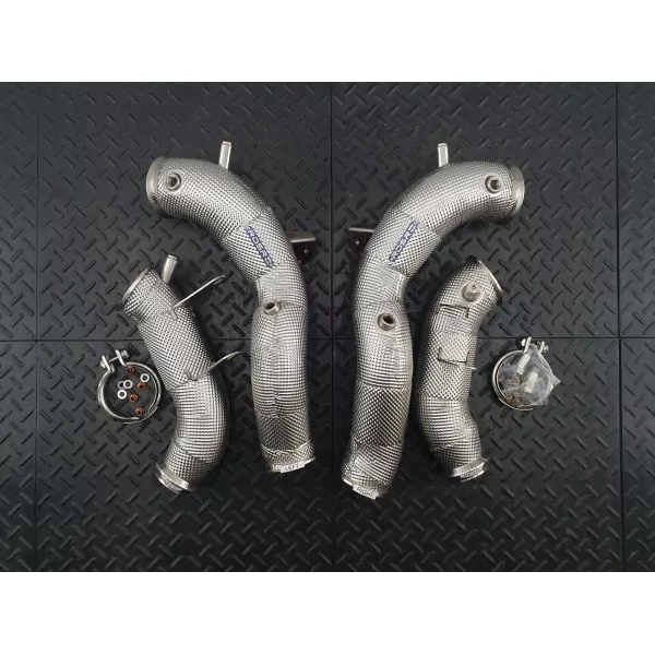 Redstar Mercedes 2+2 GT63 C192 Downpipes