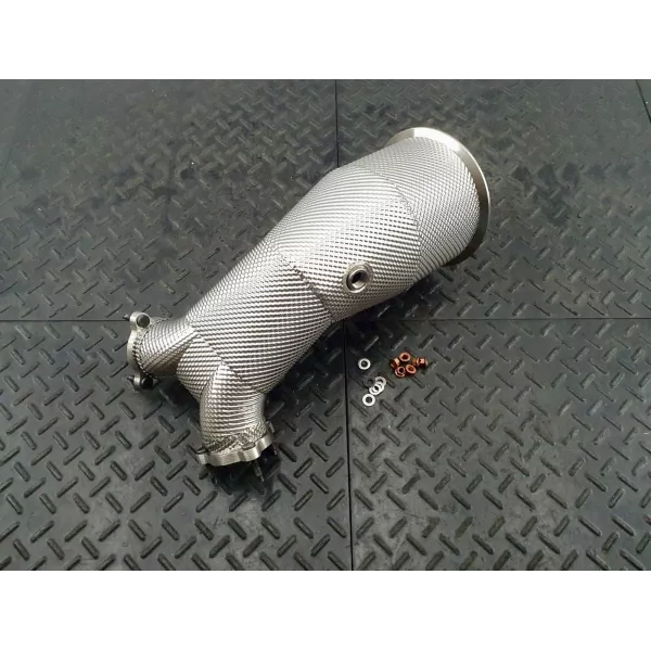 B9 SQ5 High Flow Catted Downpipe
