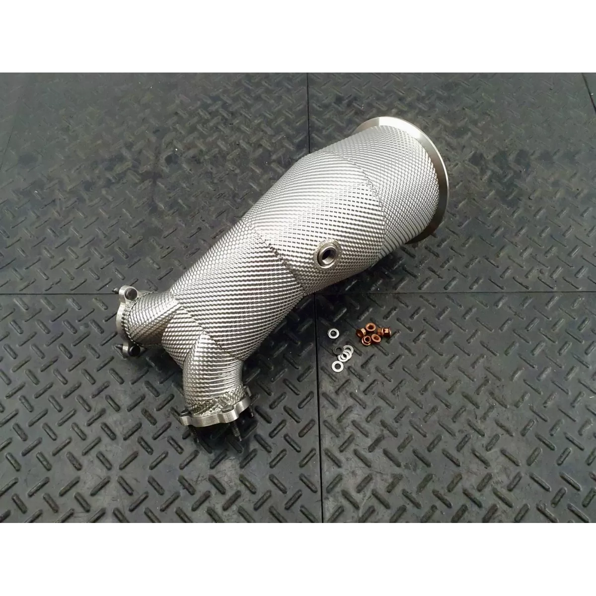 B9 SQ5 High Flow Catted Downpipe