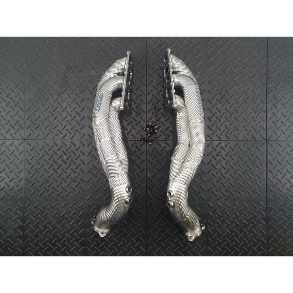 B8 3.0T Long Tube Supercharged Headers