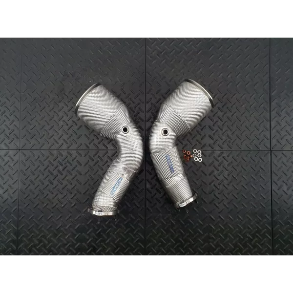 B9 RS5 Catted Heat Shielded Downpipes