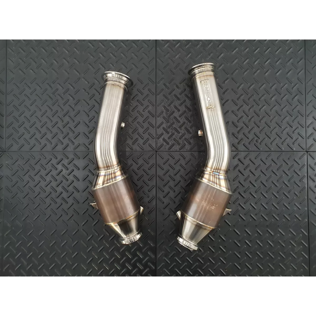 C43 200cpsi Catted Downpipes