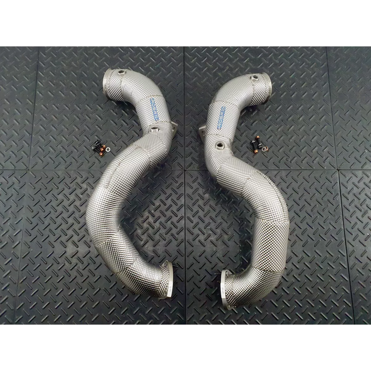 DB11 Primary Heat Shielded Downpipes