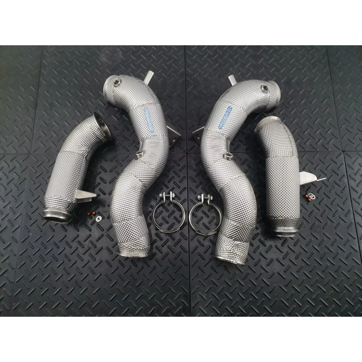 W223 S63 E-Performance Catless Downpipes