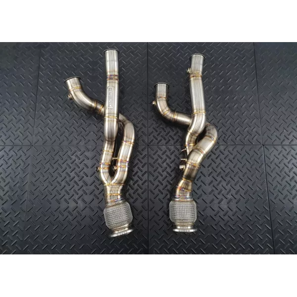 SVJ Catless Equal Length Downpipes