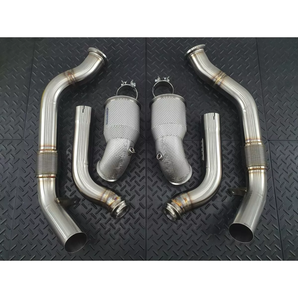 976 Panamera Downpipes