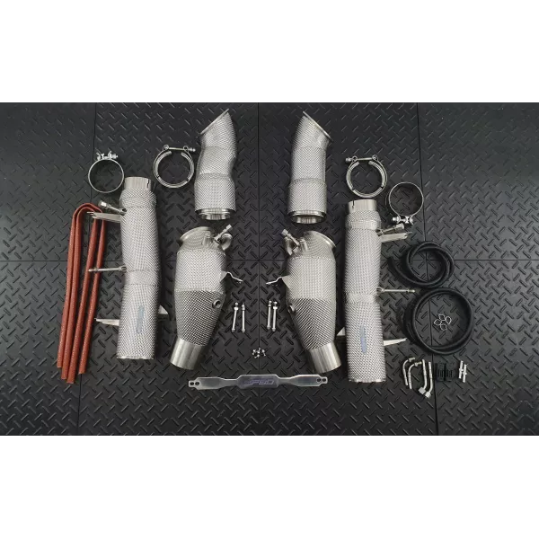 SF90 Turbo Back 3.5" Exhaust System