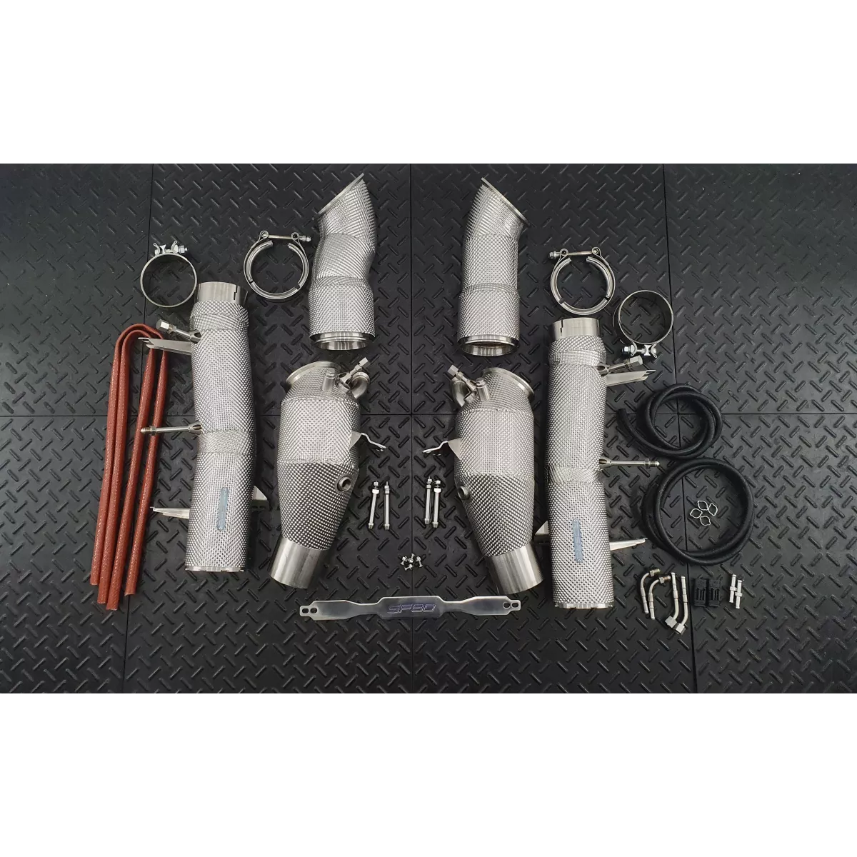 SF90 Turbo Back 3.5" Exhaust System