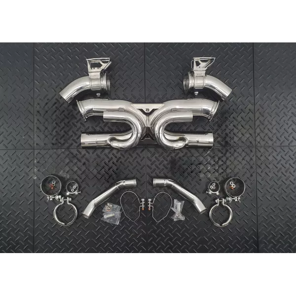 Redstar Porsche 992 911 Turbo Valved Catback Exhaust