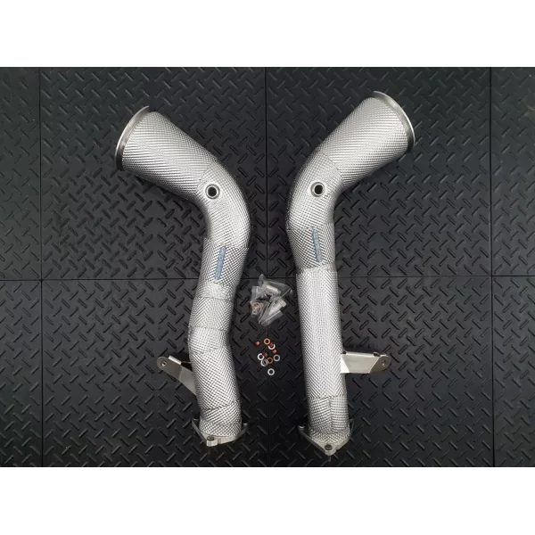 Macan Catless Heat Shielded Downpipes