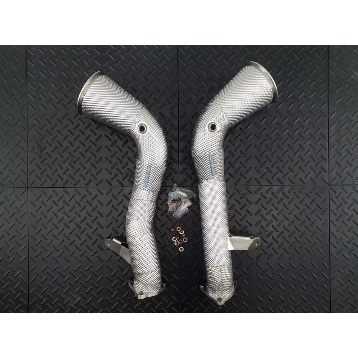 Macan Catless Heat Shielded Downpipes