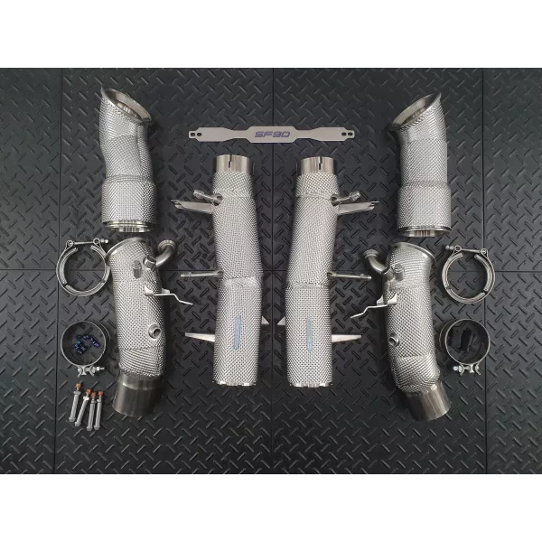Redstar Ferrari SF90 Turbo Back Exhaust System