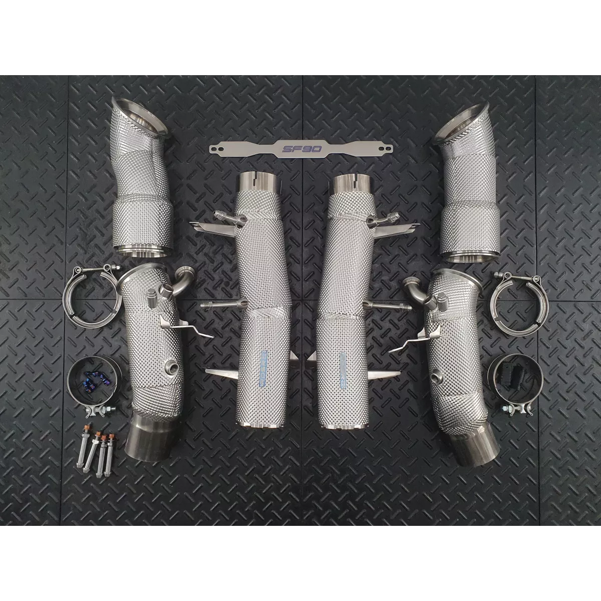 Redstar Ferrari SF90 Turbo Back Exhaust System