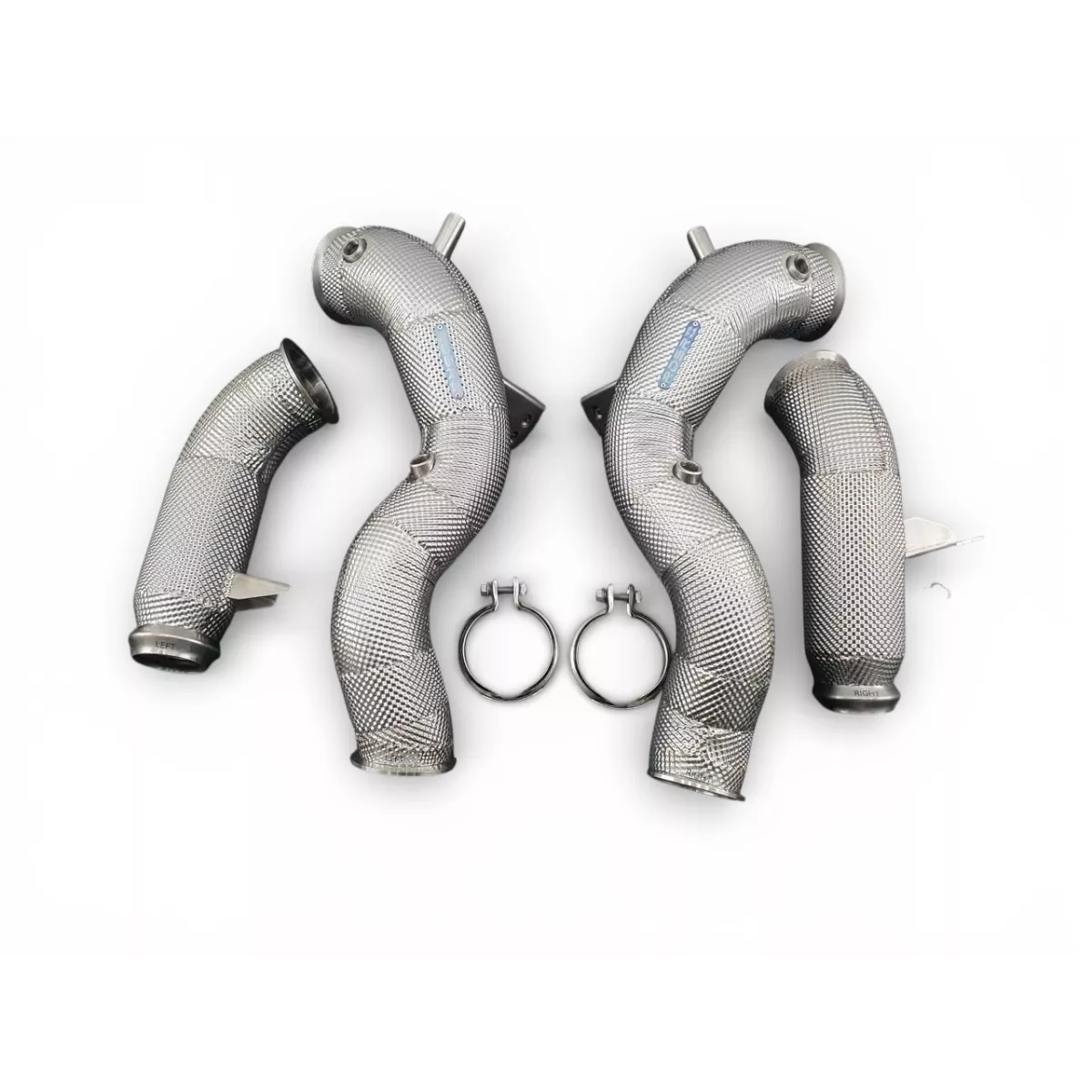 W223 S63 E-Performance Catless Downpipes
