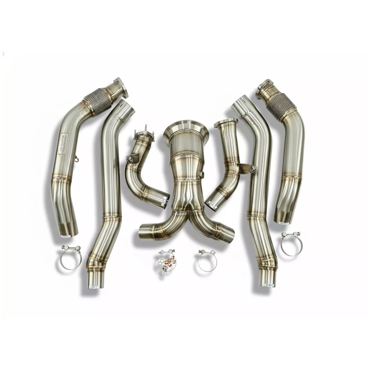 C8 A6 Downpipe Resonator Delete