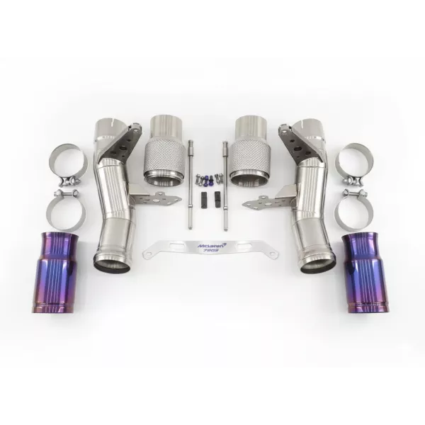 720S Race Exhaust Straight Pipes