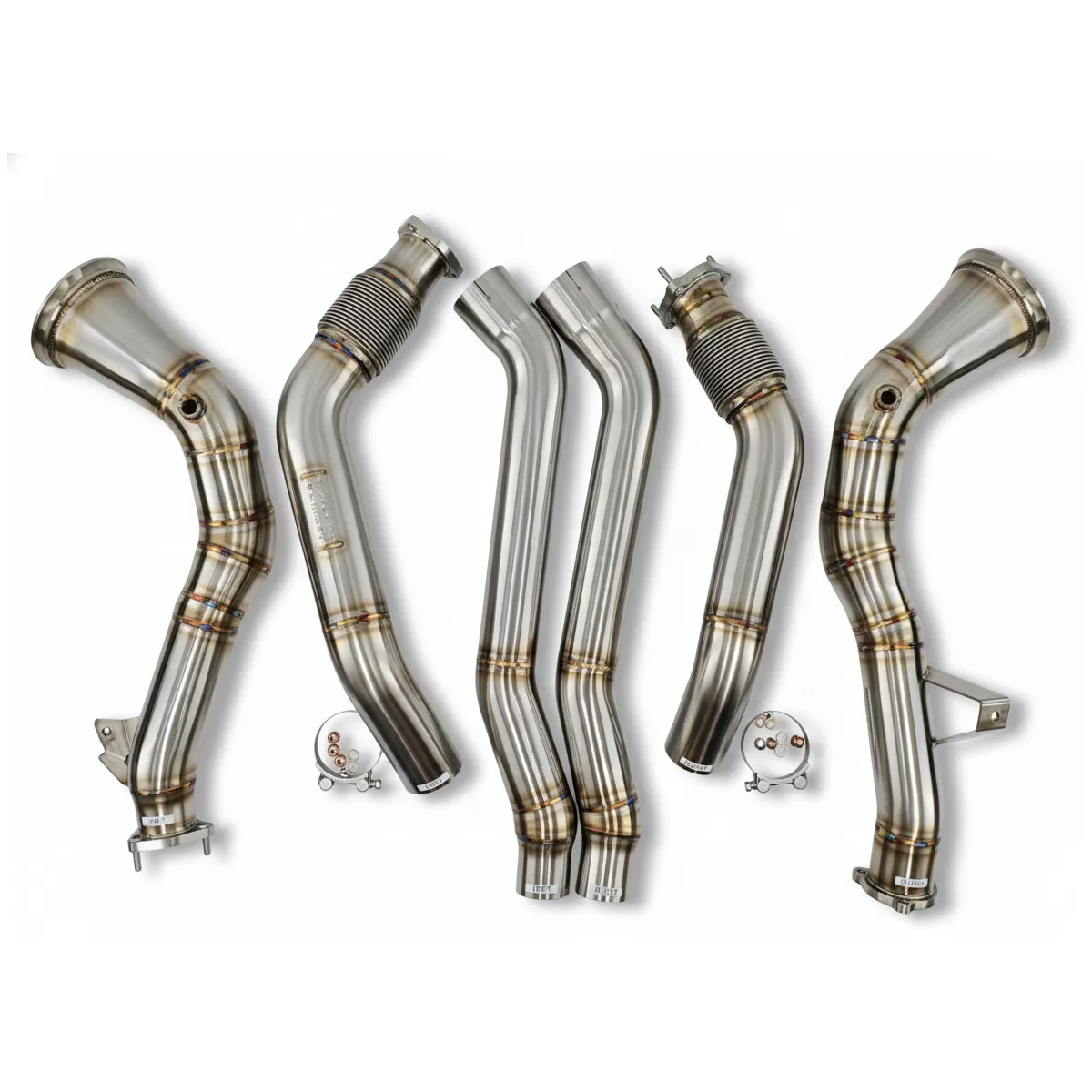 C8 S6 Downpipe Resonator Delete System