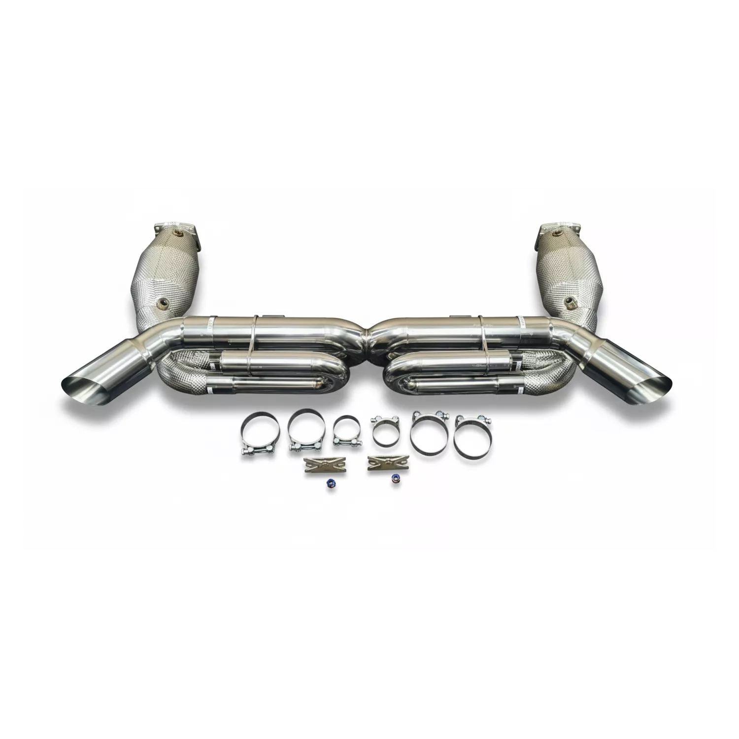 Porsche 997.1 911 Turbo Full Exhaust System | RedStar Exhaust