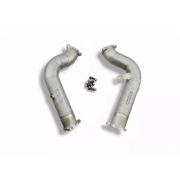 B8 S4 3.0T Heat Shielded Test Pipes