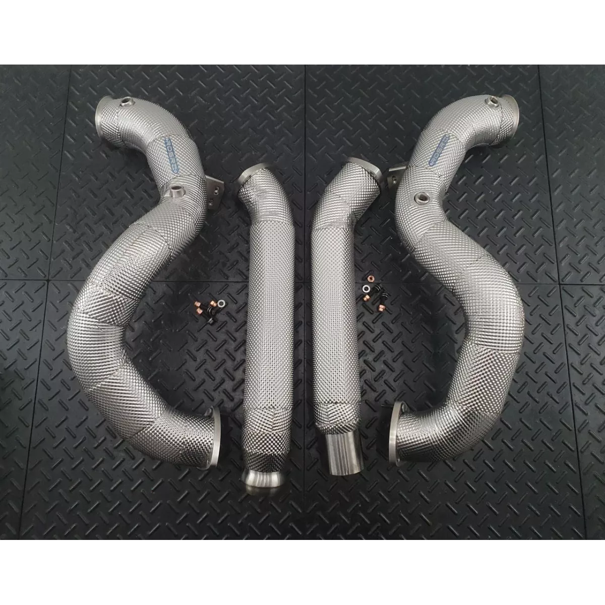 DB11 Catless Heat Shielded Downpipes