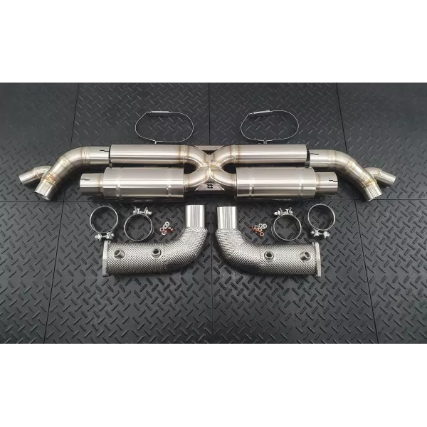 991 3" turbo back exhaust system